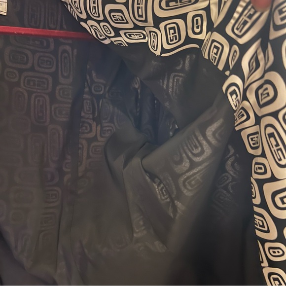 St. John Sport by Marie Gray Geometrical Trench Coat - Picture 5 of 7